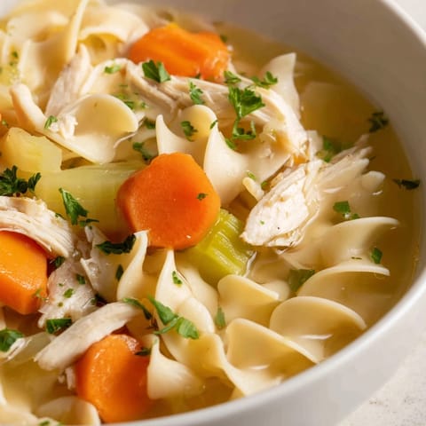 Chicken noodle soup classic