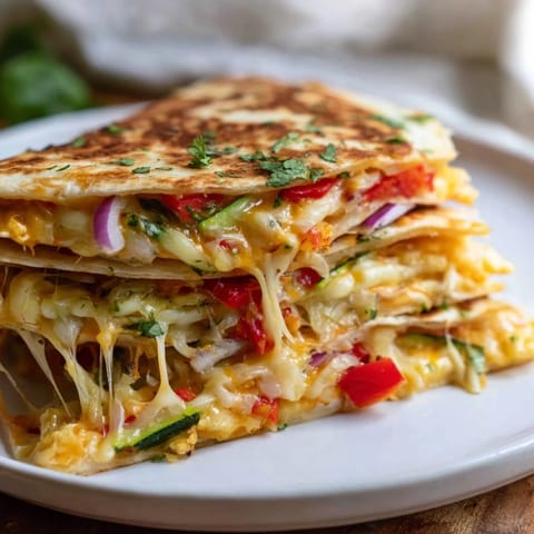 Golden brown quesadillas with oozing melted cheese, a delicious Mexican main dish.