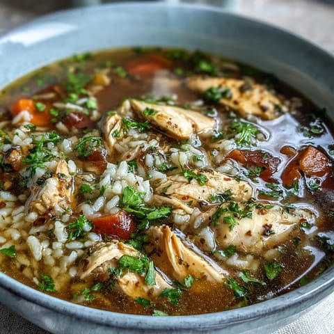 Easy One-Pot Chicken Soup