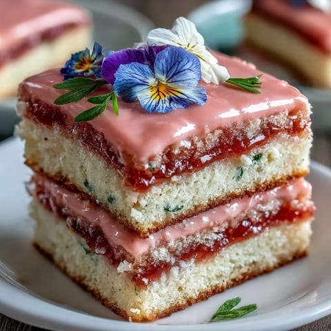 Mini Spring Birthday Layer Cakes