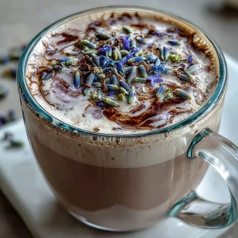 Lavender Oat Milk Latte